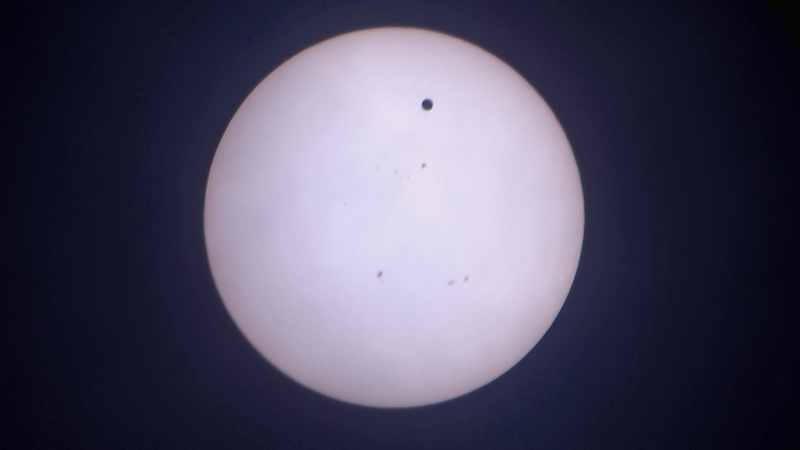 金星の太陽面通過